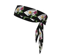 YYHWHJDE Foulard double face imprimé « The first romance in the morning » - Séchage rapide - Évacuation de l'humidité - Pour femmes, filles et hommes