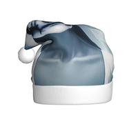 YYHWHJDE Ghostly Gaze Prints Chapeau de Noël pour adulte pour homme et femme Vêtements bandeau pour les occasions festives