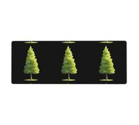 YYHWHJDE Grand tapis de souris antidérapant avec motif peuplier 30,5 x 80 cm