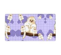 YYHWHJDE Grand tapis de souris de bureau imprimé singe doré 40,6 x 74,9 cm : forte adhérence et durabilité, épais et antidérapant