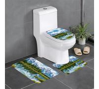 YYHWHJDE Grand Teton Lot de 3 tapis de sol antidérapants à séchage rapide Motif parc national