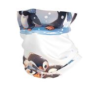 YYHWHJDE Happy Penguin Family Picture Outdoor Multifonctionnel Sport Foulard respirant absorbant la transpiration Convient aux hommes et aux femmes