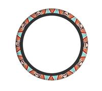 YYHWHJDE Housse de volant élastique Motif singe silencieux Antidérapant, durable, s'adapte à la plupart des véhicules