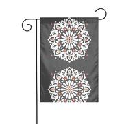 YYHWHJDE Icônes rotatives - Mât de drapeau de jardin - Décoration extérieure - Double face - 30,5 x 45,7 cm