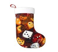 YYHWHJDE Jeu de dés de chaussettes de Noël doux, léger, avec une bonne sensation tactile, facile à accrocher