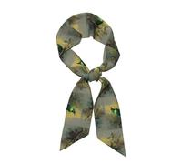 YYHWHJDE Kingfisher on the branch Prints Écharpe tendance pour femme, style polyvalent, doux et soyeux pour les rendez-vous, les voyages