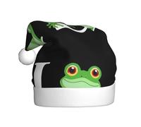 YYHWHJDE Le prince grenouille qui a dit qu'il vous aimait - Chapeau de Noël durable pour adulte pour Halloween, Noël, Nouvel An