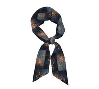 YYHWHJDE Lights in the water Prints Écharpe tendance pour femme, style polyvalent, doux et soyeux pour les rendez-vous, les voyages