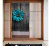 YYHWHJDE Lot de 2 rideaux en tissu épissé de 86,4 x 142,2 cm, séparateur de pièce à suspendre entre les pièces, aux portes