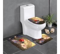 YYHWHJDE Lot de 3 tapis de sol antidérapants et durables Motif coccinelle