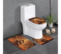YYHWHJDE Lot de 3 tapis de sol antidérapants et durables Motif singe