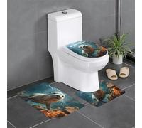 YYHWHJDE Lot de 3 tapis de sol antidérapants et durables pour salle de bain