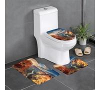 YYHWHJDE Lot de 3 tapis de sol antidérapants Grand Canyon, Arizona Imprimés Tapis de salle de bain pour un confort ultime, Master Bathrooms