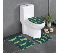 YYHWHJDE Lot de 3 tapis de sol antidérapants Motif statue de la liberté à New York Tapis de salle de bain pour un confort ultime, Master Bathrooms