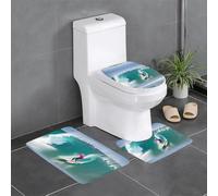 YYHWHJDE Lot de 3 tapis de sol antidérapants pour un confort ultime, salle de bains principale