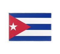 YYHWHJDE Lot de 6 sets de table imprimés drapeau cubain pour hôtel, maison et banquet comme décoration de table, beau et durable