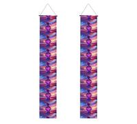 YYHWHJDE Magic Wishing Bannière de porche avec impression bouteille de remise de diplôme - Robuste, durable, lavable et réutilisable, décoration de remise de diplôme pour fêtes, cérémonies, portes