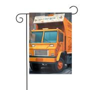 YYHWHJDE Mât de drapeau de jardin avec inscription « I Love Garbage Trucks » double face 30,5 x 45,7 cm