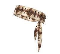 YYHWHJDE Native American Painting Prints Sports Foulard double face pour femmes et hommes réglable pour toutes les circonférences de tête