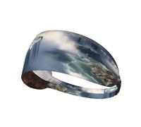 YYHWHJDE Niagara Falls Bandeau de sport pour femme résistant à la transpiration Bandeau élastique d'été