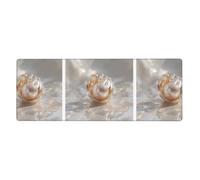 YYHWHJDE Pearls in The Waves Tapis de souris extra large pour ordinateur de bureau et clavier de jeu Version épaisse 30,5 x 80 cm