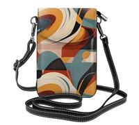 YYHWHJDE Petit sac à bandoulière en cuir pour téléphone portable, 19,3 x 12,4 cm, modèle sans règle pour la marche, le camping, le shopping, les voyages et une utilisation en extérieur