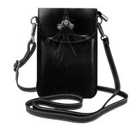 YYHWHJDE Petit sac à bandoulière en cuir pour téléphone portable, 19,3 x 12,4 cm, motif sorcière magique pour la marche, le camping, le shopping, les voyages et une utilisation en extérieur