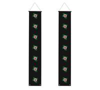 YYHWHJDE Petite bannière de porche imprimée fraise sur la gloire du matin - Robuste, durable, lavable et réutilisable, décoration de remise de diplôme pour fêtes, cérémonies, portes d'entrée