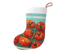Yyhwhjde Petites tomates dans le filet - Chaussettes décoratives de Noël pour remplir de petits cadeaux tels que des bonbons et des petits jouets