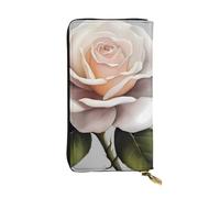 YYHWHJDE Portefeuille long en cuir de qualité pour filles et femmes - 19 x 10,5 cm, Noir , Taille unique