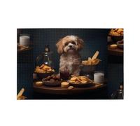 Yyhwhjde Puzzles de 1000 pièces Yyhwhjde et image alimentaire éducative intellectuelle, puzzles en bois, puzzles amusants pour soulager le stress