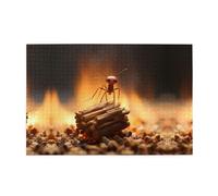 Yyhwhjde Puzzles de 1000 pièces Yyhwhjde Petites fourmis sur des allumettes Puzzles éducatifs intellectuels en bois, puzzles amusants, jeu anti-stress