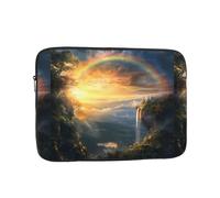YYHWHJDE Rainbow Bridge Over The Canyon Housse résistante aux chocs pour ordinateur portable 15" pour homme et femme pour voyage d'affaires, école et bureau usage quotidien