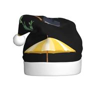 YYHWHJDE Semer la joie du printemps Imprime Chapeau de Noël pour adulte Accessoire de qualité doux, léger et moelleux