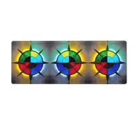 YYHWHJDE Shine in All Directions Tapis de souris extra large pour ordinateur de bureau antidérapant Version épaisse 30,5 x 80 cm