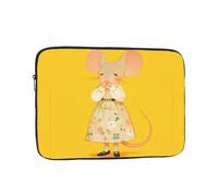 YYHWHJDE Shy Little Mouse Housse de protection antichoc pour ordinateur portable 13" pour homme et femme, voyage d'affaires, bureau et usage quotidien
