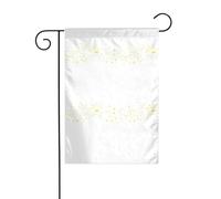 YYHWHJDE Simple traits d'étoiles imprimés mât de drapeau extérieur cour décoration mode 30,5 x 45,7 cm