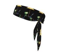 YYHWHJDE Sowing the joy of spring Foulard de sport double face à séchage rapide, évacuation de l'humidité pour femmes, filles et hommes