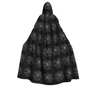 YYHWHJDE Spider Weaving The Web Picture Cape à capuche pour adulte sans fermeture éclair, confortable pour les fêtes costumées