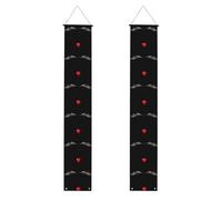 YYHWHJDE Stay with you forever Prints Bannière de porche pour remise de diplôme - Robuste, durable, lavable et réutilisable, décoration de remise de diplôme 30,5 x 180,3 cm