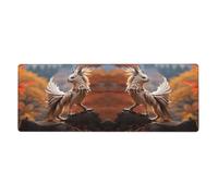 YYHWHJDE Strange Beasts Tapis de souris extra large pour clavier de jeu antidérapant 30,5 x 80 cm