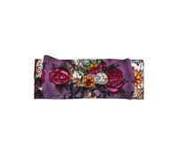 YYHWHJDE Sugar Horror Skull Flowers Rose Prints Baby Bow Headband - Accessoire de nouveau-né doux et extensible pour photographie et fête prénatale