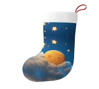 Yyhwhjde Sun Little Star Picture Chaussettes de Noël décoratives pour sapin de Noël, tables de salle à manger