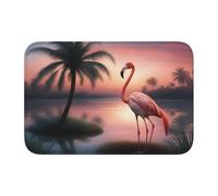 YYHWHJDE Superbe tapis de sol en velours avec motif flamant rose, pour chambre à coucher, salon, dortoir, décoration de la maison