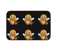 YYHWHJDE Sweet Honey Picture Crystal Velvet Lock Edge Tapis de sol pour chambre à coucher, salon, dortoir, décoration de la maison