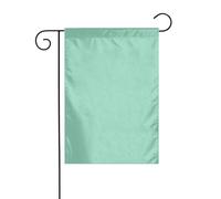 YYHWHJDE Tableau turquoise pour jardin, jardin, cour, décoration double face, 30,5 x 45,7 cm