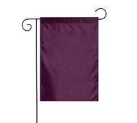 YYHWHJDE Tableau violet huilé pour jardin, jardin, cour, décoration double face, 30,5 x 45,7 cm