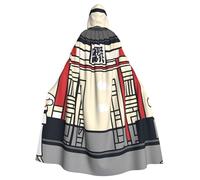 YYHWHJDE taekwondo Cape à capuche pour adulte avec nœud papillon, sans fermeture éclair