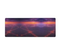 YYHWHJDE Tapis de souris extra large imprimé sur la ville 30,5 x 80 cm pour l'apprentissage des jeux de bureau