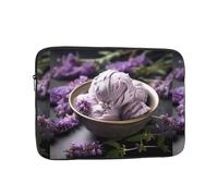 YYHWHJDE Taro Ice Cream Picture Housse antichoc pour ordinateur portable 10" pour homme et femme, voyage d'affaires, école et bureau usage quotidien
